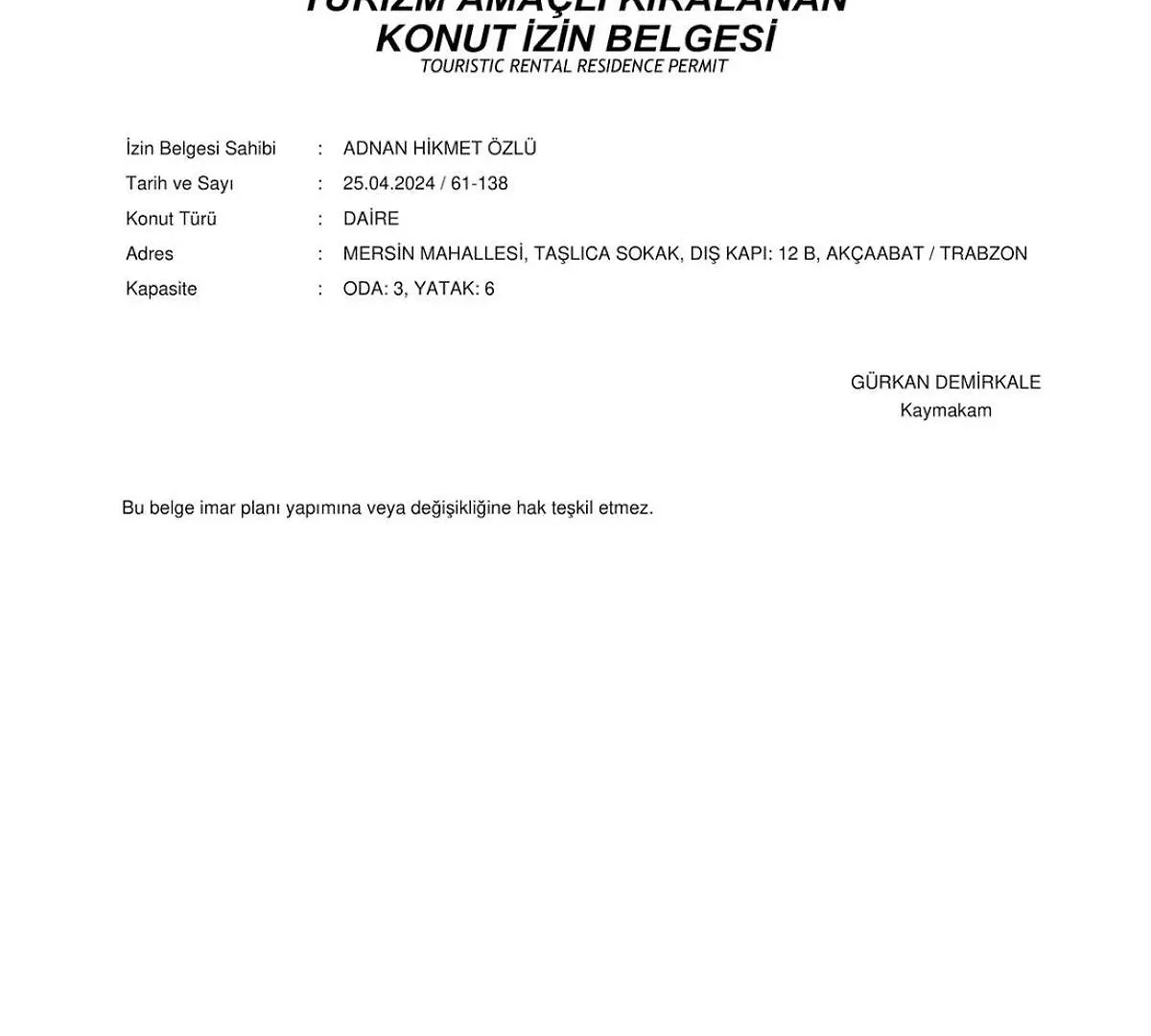 Villa Motto Green & Blue Trabzon Tyrkiet